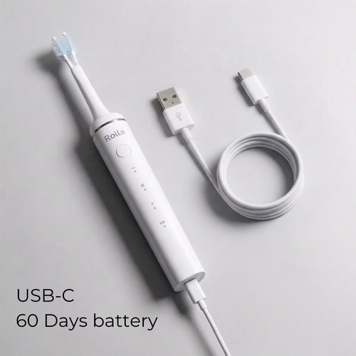 Periuță de dinți electrică – Dublă rotație inteligentă 